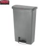 Kosz Slim Jim® Step-On 68L Resin Containers grey